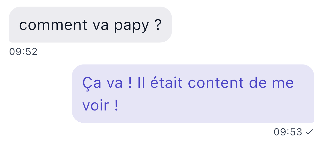 Messagerie famille